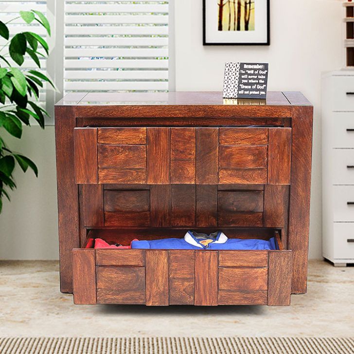 Dublie Chest of Drawers Brown